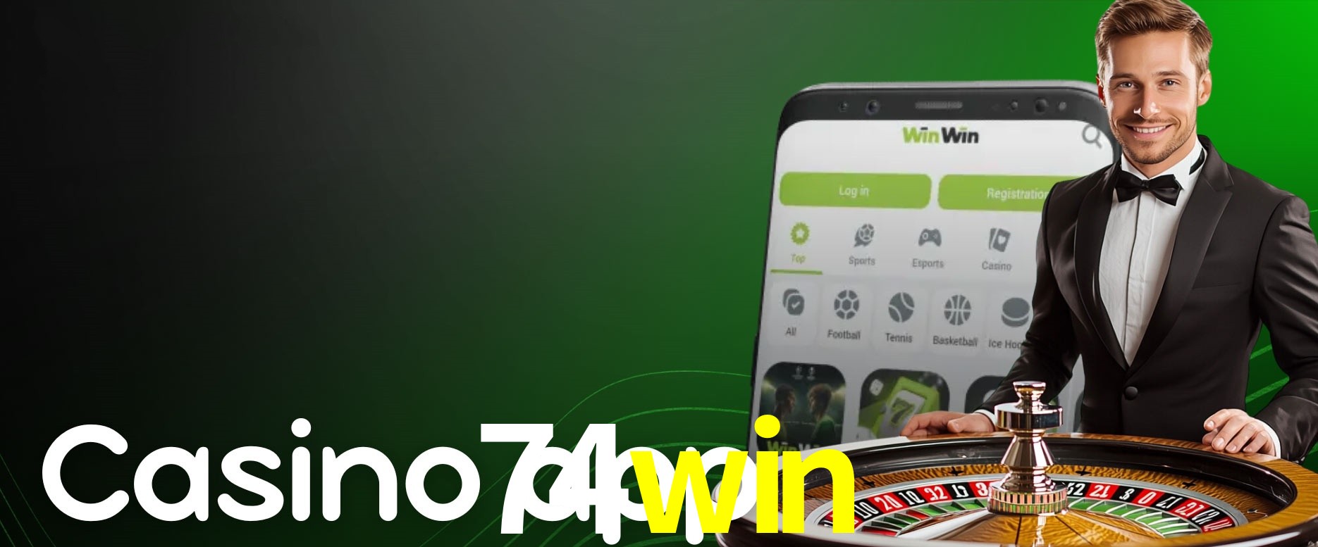 APP oficial da 74win para mobile